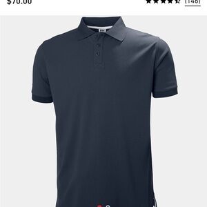 Helly Hansen Navy Blue Riftline Polo Shirt